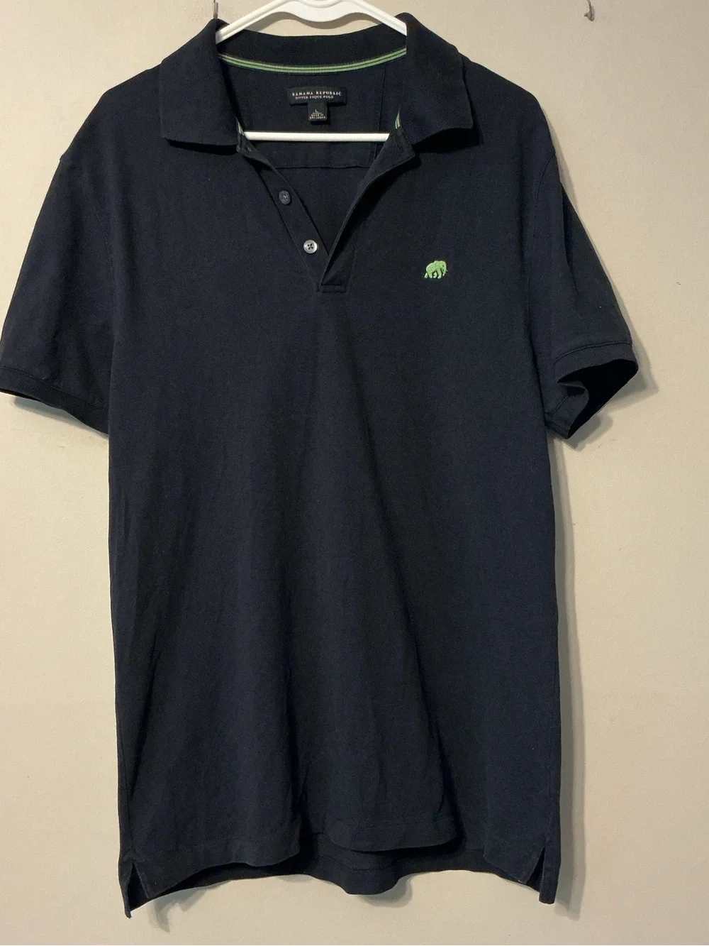 Banana Republic Fitted Pique Polo